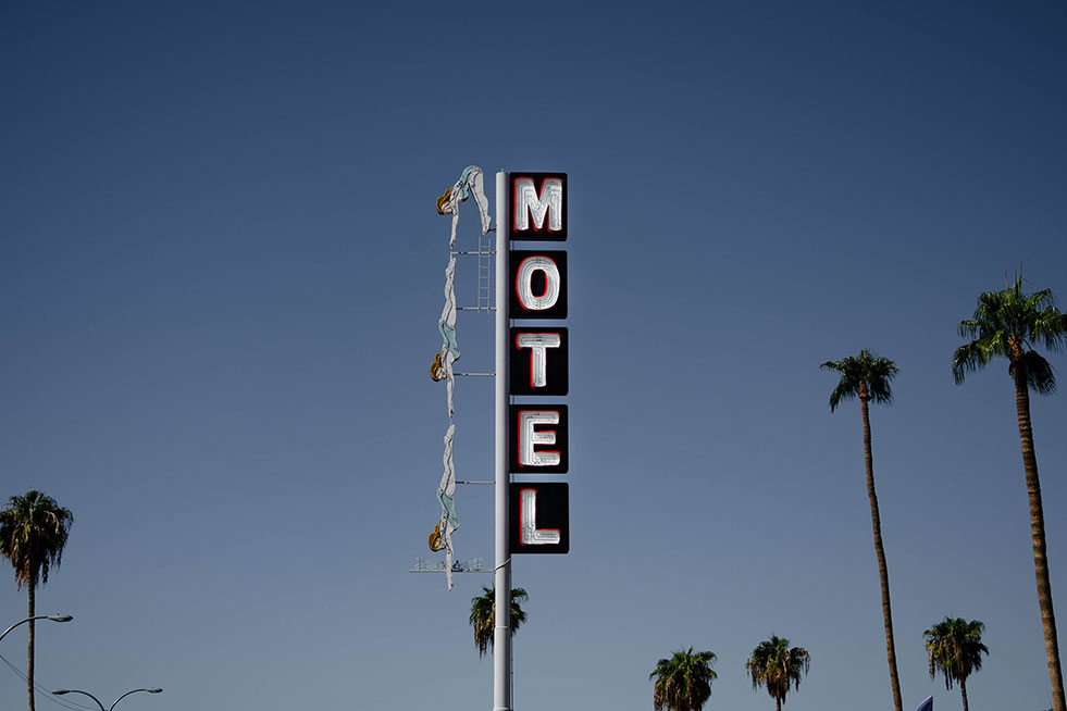 Motel signage