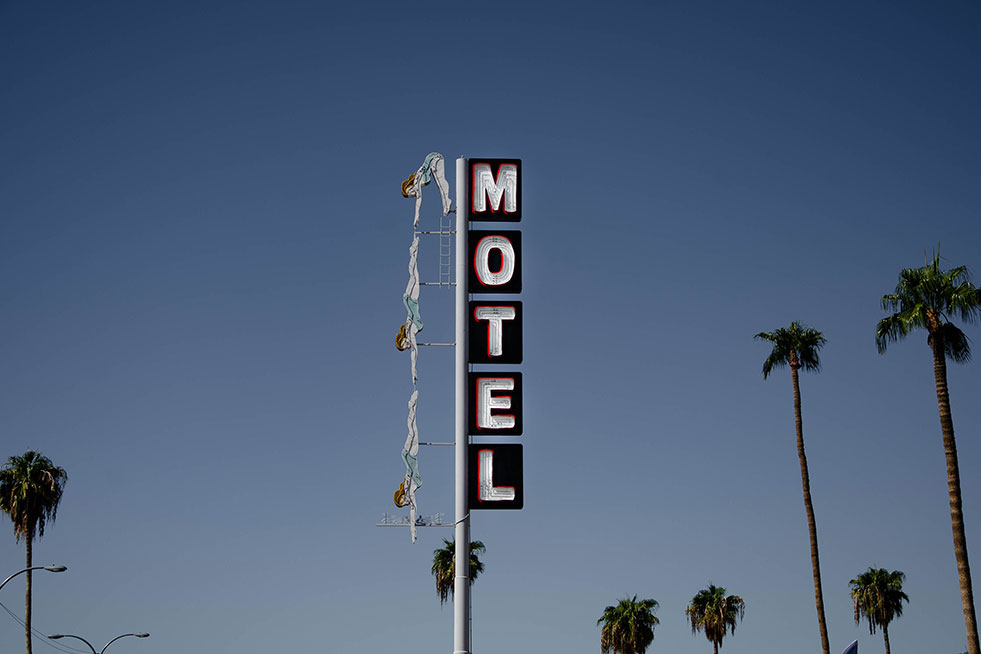 Motel1 Motel signage